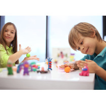 Hey Clay Aliens Colorful Kids Modeling Air Dry Clay 18 Cans With Fun Interactive App