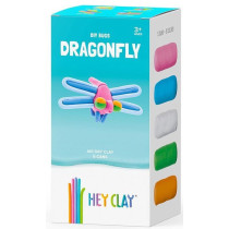 Hey Clay Dragonfly Colorful Kids Modeling Air Dry Clay 5 Cans