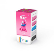 Hey Clay Colorful Terry Modelling Airdry Clay 5 Cans