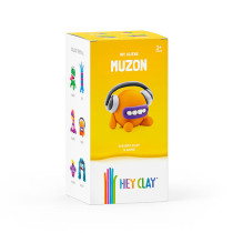Hey Clay Muzon Colorful Kids Modeling Airdry Clay 5 Cans