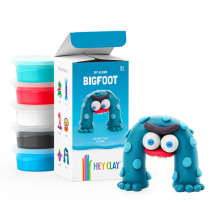 Hey Clay Bigfoot Colorful Kids Modeling Air Dry Clay 5 Cans