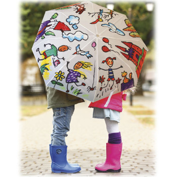 Playcolor Pack Art And Craft Umbrella For Kids