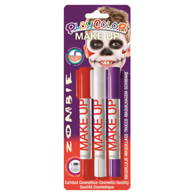 Playcolor Make Up Thematic Pocket Zombie Bl 3