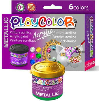 Playcolor Acrylic Metallic 40 Ml 6