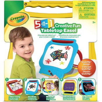 Creative Fun 5In1 Tabletop Easel