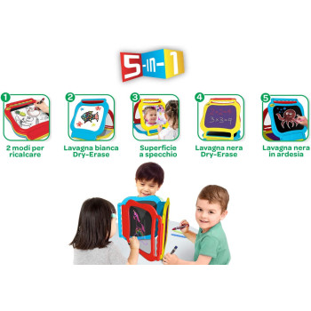 Creative Fun 5In1 Tabletop Easel