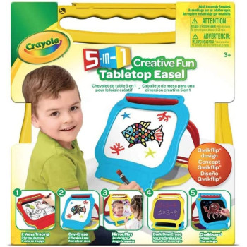 Crayola Grow N Up Creative Water Fun Tabletop Easel