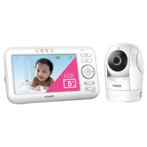 Vtech Vm3262 2.8 Pan And Tilt Video Baby Monitor Plus Free Tommy The Turtle Storytelling Soother
