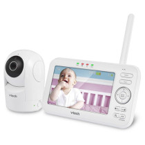 Vtech Vm3262 2.8 Pan And Tilt Video Baby Monitor Plus Free Tommy The Turtle Storytelling Soother