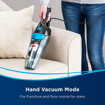 Bissell Featherweight 2 In 1 Lightweight Vacuum Quickly Converts From Upright To Handheld