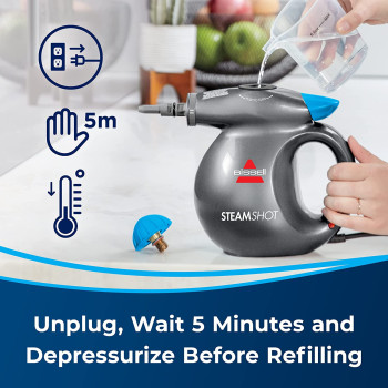 Bissell SteamShot Hard Surface Steam Cleaner with Natural Sanitization