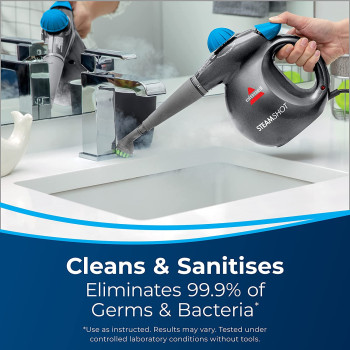 Bissell 2365E Steamshot 1050W Steam Vacuum Cleaner 2635E Grey