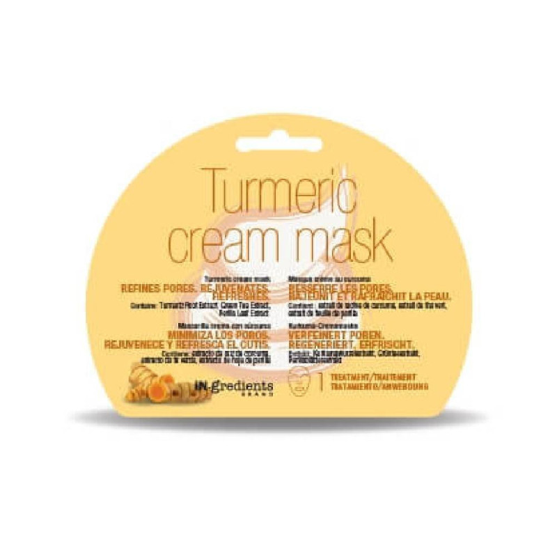 iN.gredients turmeric cream mask