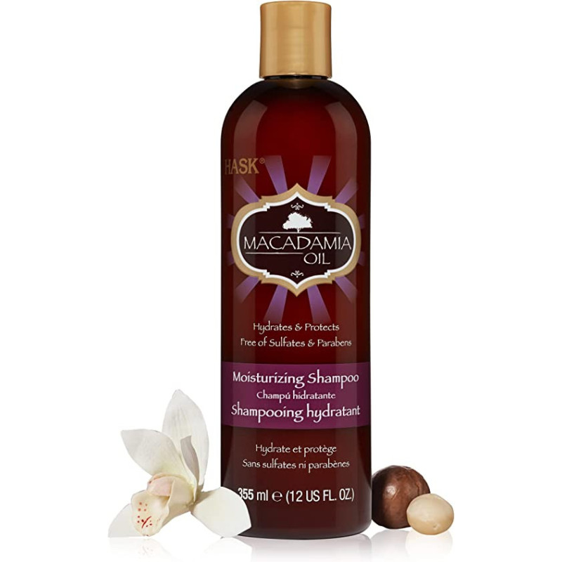 Hask Macadamia Oil Moisturizing Shampoo 355 ml