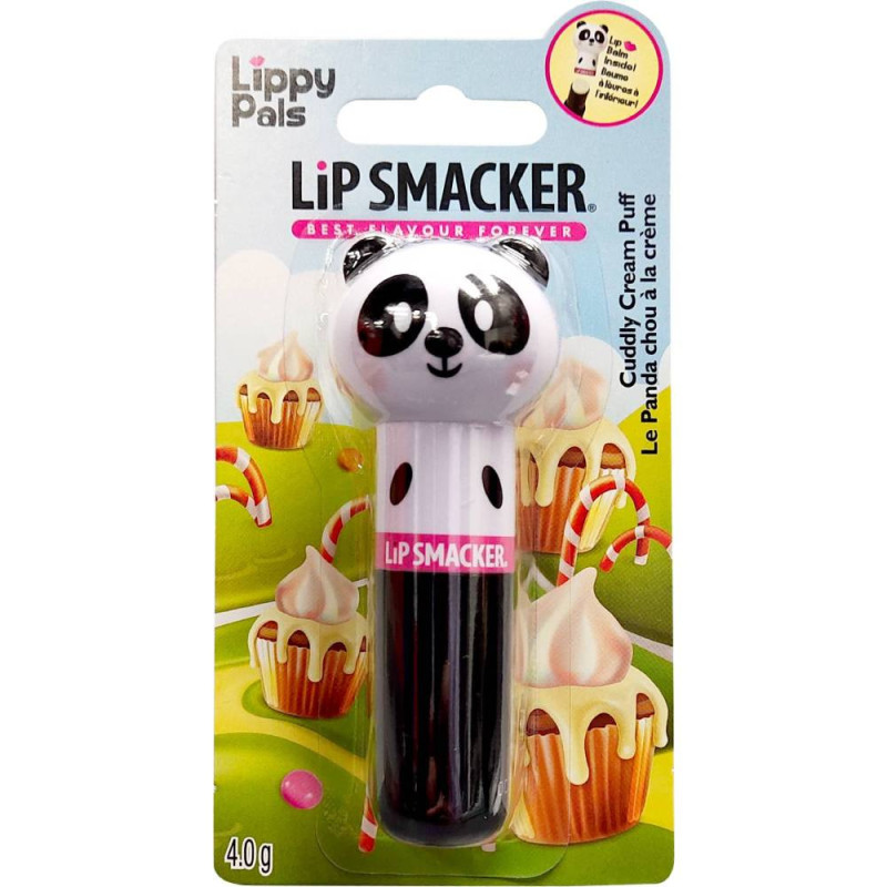 L S Lippy Pals Panda Single Blister Cuddly Cream Puff