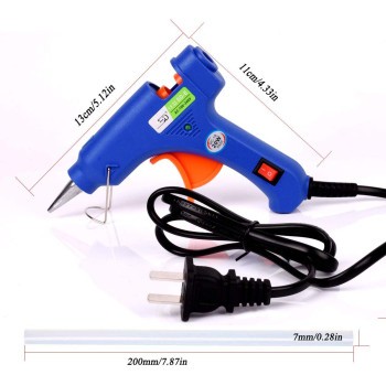 Generic Glue Gun BlueOrangeBlack 20centimeter