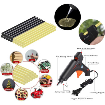 Generic Super Pdr Hot Melt Glue Gun BlueRed