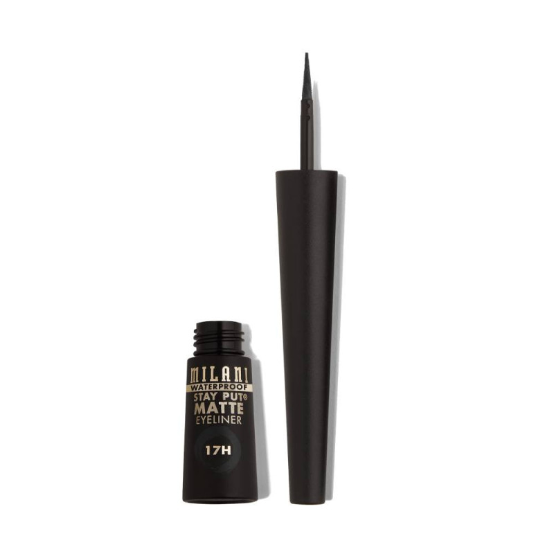 Milani Stay Put Matte Liquid Eyeliner Waterproof Black