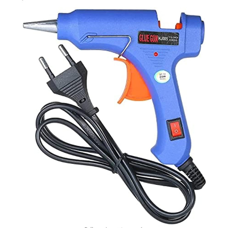 Generic Multifunctional Adjustable Melt Glue Gun Machine BlueOrange