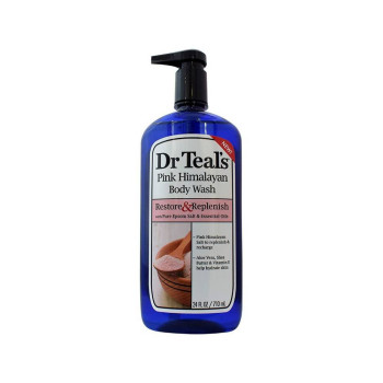 Dr Teals Epsom Salt Body Wash Pink Himalayan 710Ml
