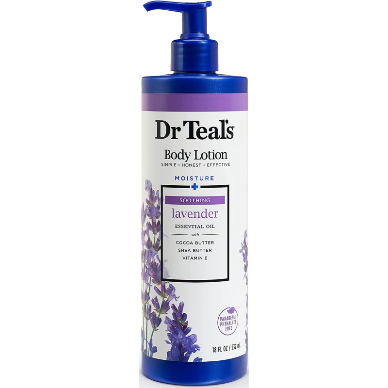 Dr Teals Body Lotion Lavender 532 Ml