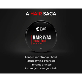 Beardo Hair Wax Strong Hold 75 Gm