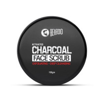 Beardo Activated Charcoal Face Scrub, 100 Gm