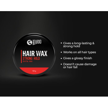 Beardo Hair Wax Strong Hold Crystal Wax 100 g