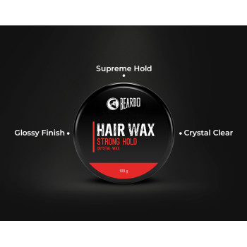 Beardo Hair Wax Strong Hold Crystal Wax 100 g