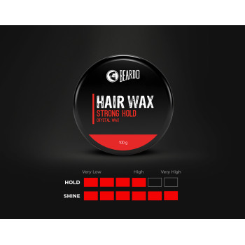 Beardo Hair Wax Strong Hold Crystal Wax 100 g