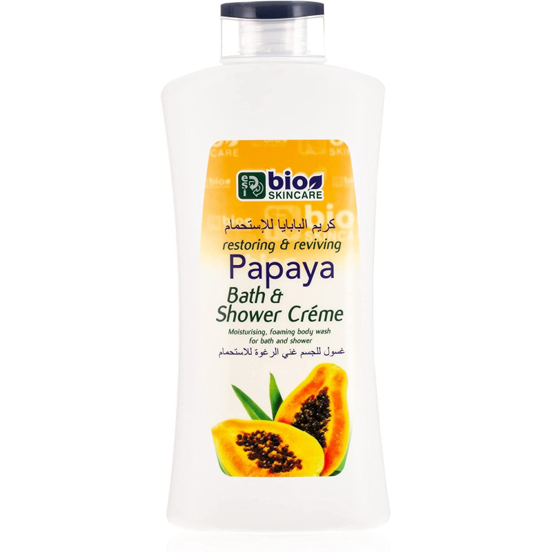 Bio Skincare papaya bath and shower Cream, 750 ml