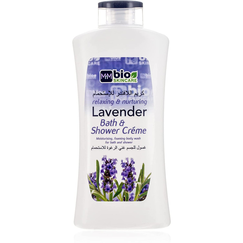 Bio Skincare bath and shower cream lavender 750 ml