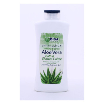 Bio Skincare bath and shower creme aloe vera, 750ml