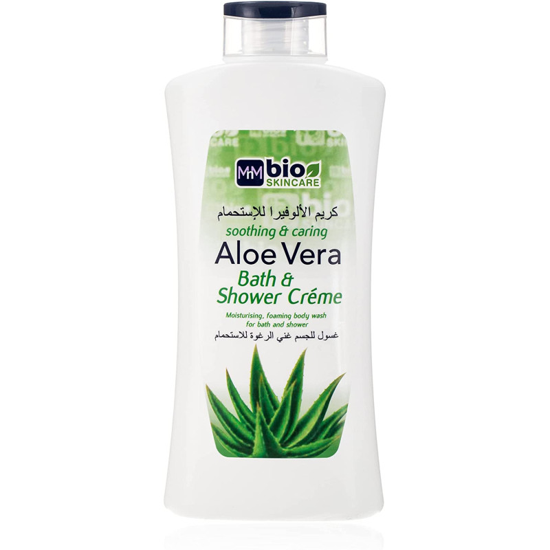 Bio Skincare bath and shower creme aloe vera, 750ml