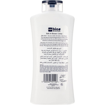Bio Skincare bath and shower creme aloe vera, 750ml