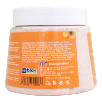 Bio Skincare face and body scrub apricot and peach, 500 ml