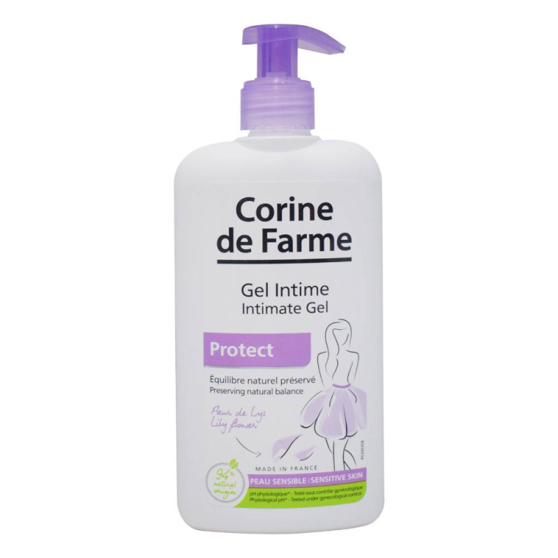 Corine De Farme Intimate Care Gel Protect Lily Flower, 250 Ml