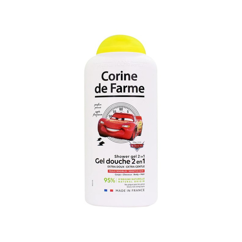 Corine De Farme Hair and Body Shower Gel 2 in 1 Cars, 300 ML