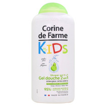 Corine De Farme Shower gel 2 in 1 hair and body Strawberry Fragrance, 300 ml