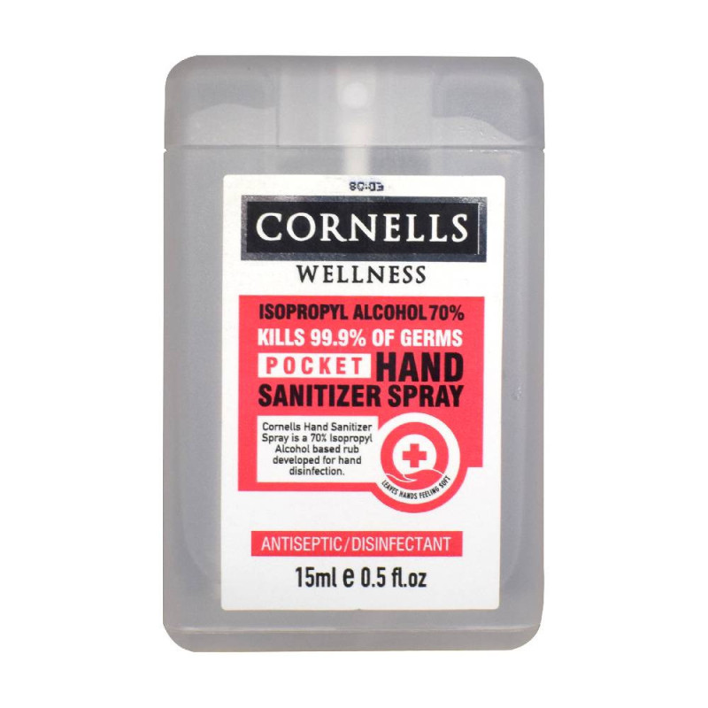 Cornell S Pocket Hand Sanitizer Spray 15 ML