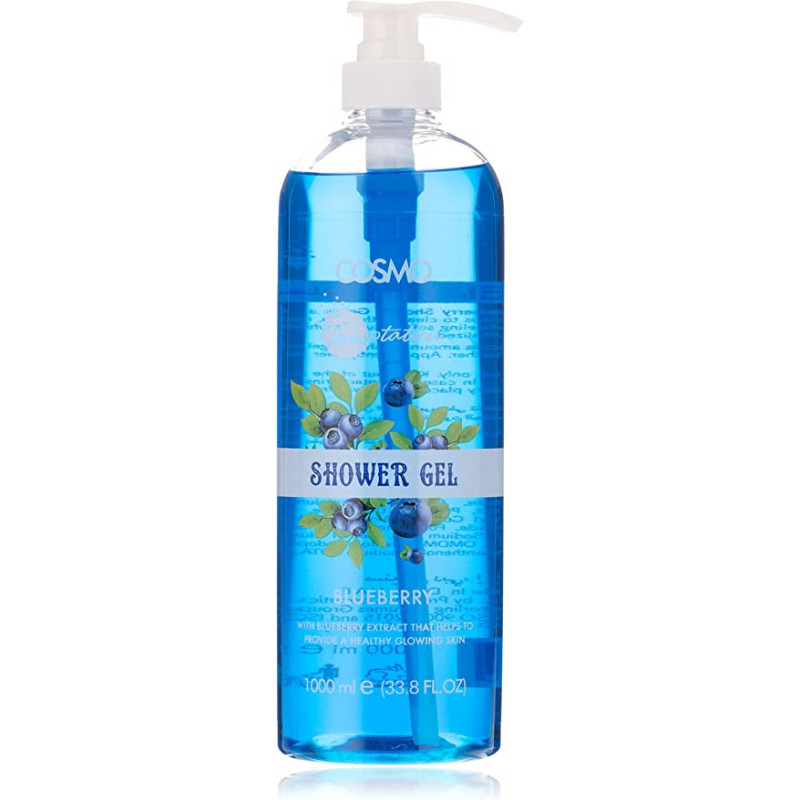 Cosmo Temptation Shower Gel Blueberry, 1000 Ml