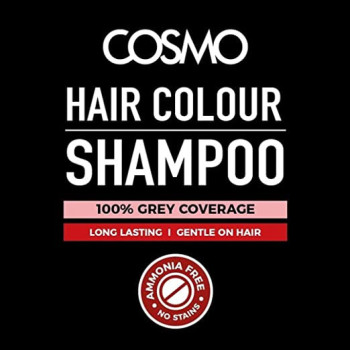 Cosmo Shampoo Hair Colour Black, 180ml