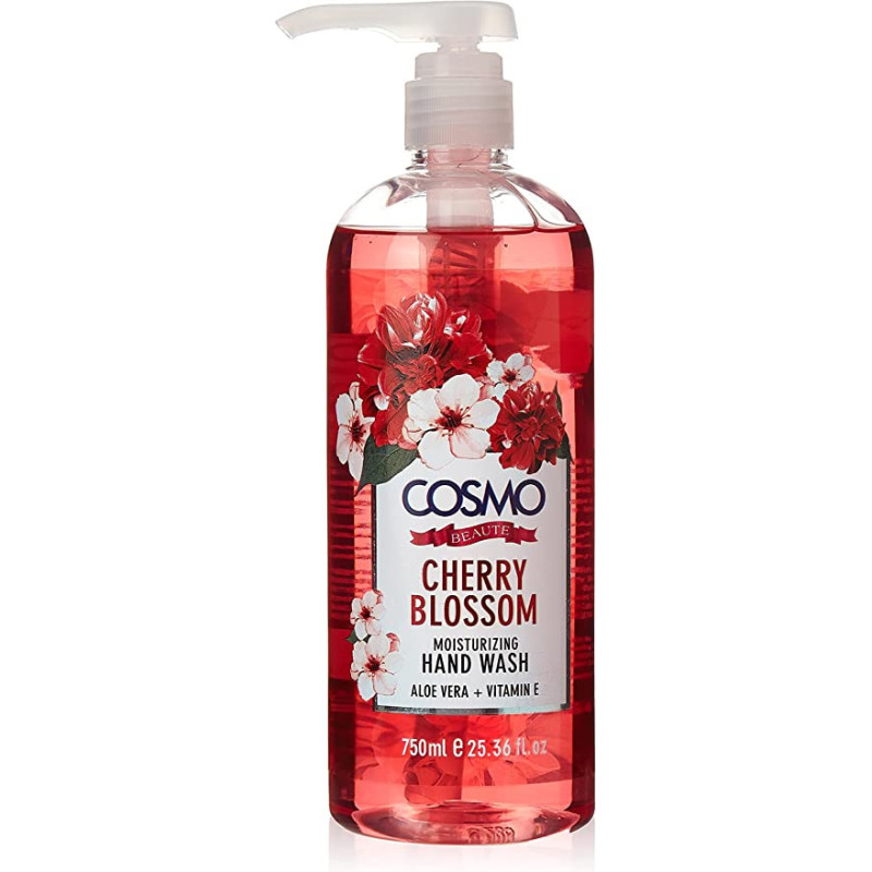 Cosmo Beauty Hand Wash Cherry Blossom, 750 ml