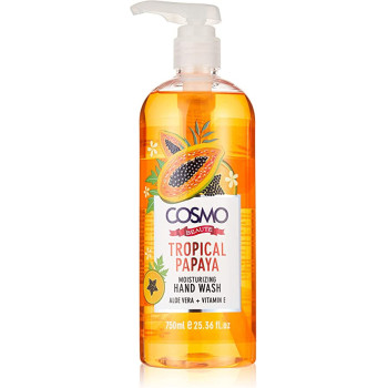Cosmo Beauty Hand Wash Tropical Papaya, 750 ml