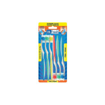 Dr. Fresh Mix Toothbrushes, 6 Pack