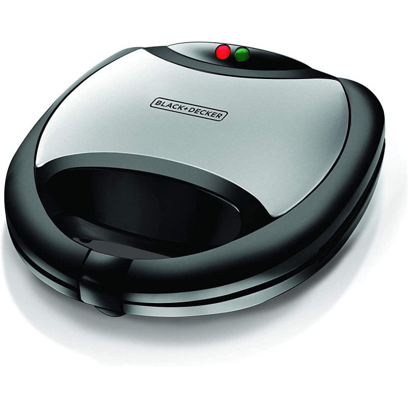 Black & Decker 2 Slots Sandwich Maker with Grill And Waffle Maker TS2090