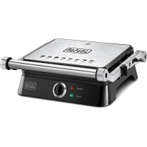 Black Decker 1400W Contact Grill With Full Flat Grill For Barbecue CG1400 B5 2 Years Brand Warranty