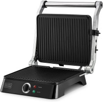 Black Decker 1400W Contact Grill With Full Flat Grill For Barbecue CG1400 B5 2 Years Brand Warranty