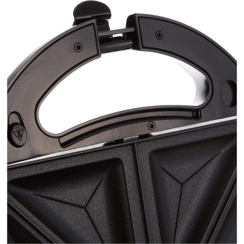 BLACK DECKER 3 in 1 Sandwich and Waffle Maker 750W Black Silver TS2090 B5