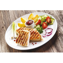 BLACK DECKER 3 in 1 Sandwich and Waffle Maker 750W Black Silver TS2090 B5